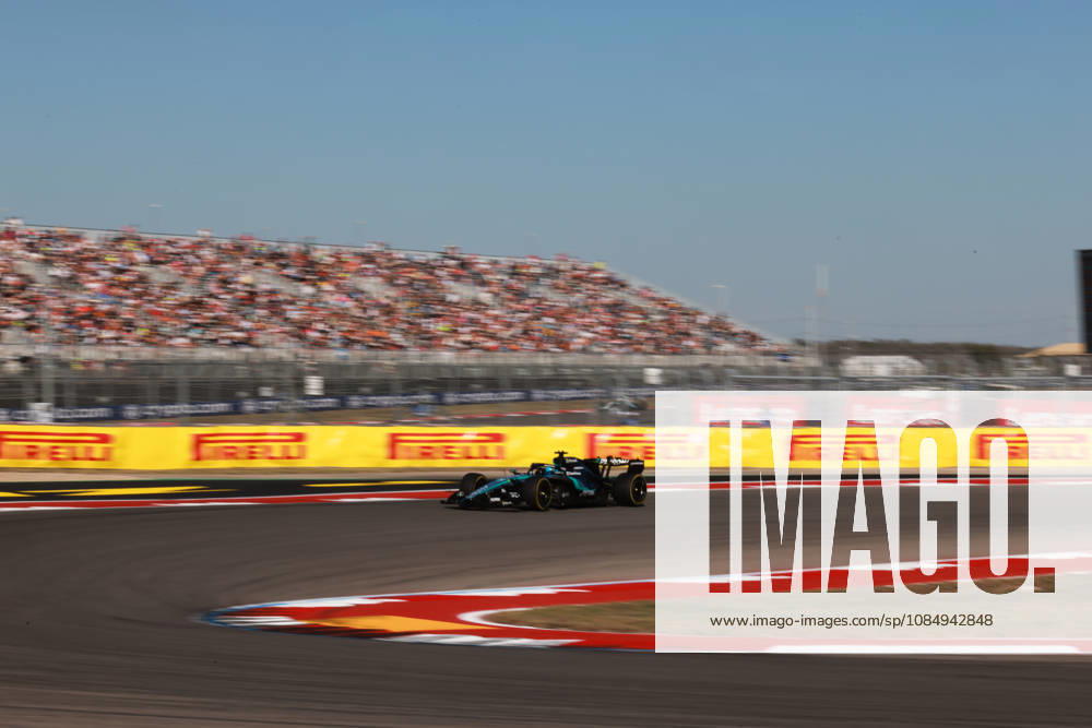 F1 Grand Prix Of USA - FP2 George Russell drives during the second of three practice sessions, FP2, ahead of the Formula 1 MSC Cruises United States Grand Prix at Circuit of the Americas in Austin, Texas, United States, on October 23, 2026. Austin, Texas United States