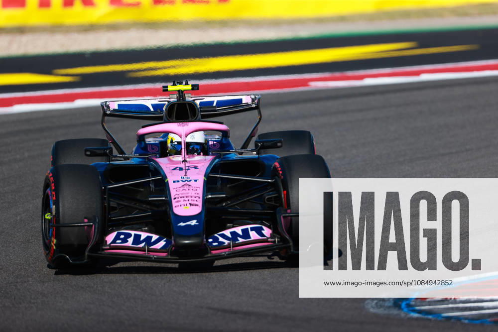 F1 Grand Prix Of USA - FP2 Franco Colapinto drives during the second of three practice sessions, FP2, ahead of the Formula 1 MSC Cruises United States Grand Prix at Circuit of the Americas in Austin, Texas, United States, on October 23, 2026. Austin, Texas Texas United States
