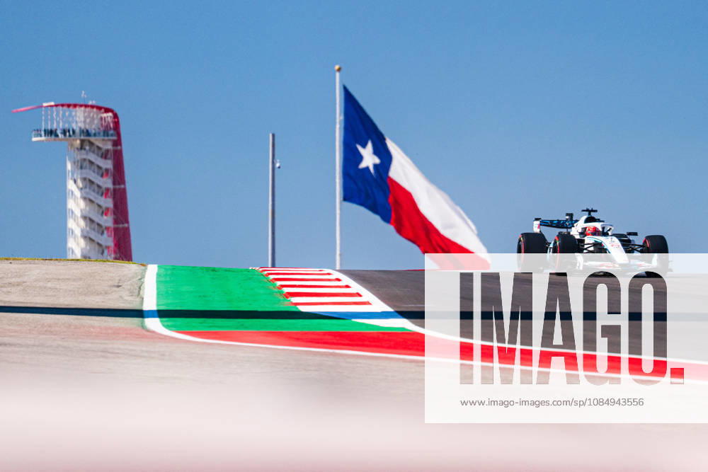 United States Grand Prix - Practice Day 1 ESTEBAN OCON 31 (FRA) of TGR Haas F1 Team (Haas VF-26) with the Texas Flag in the background on Friday during the Formula 1 United States Grand Prix 2026 at Circuit of The Americas in Austin, Texas, United States, on October 23, 2026. Photo by Antoine LAPEYRE Reveries Agency via ABACAPRESS.COM Austin United States