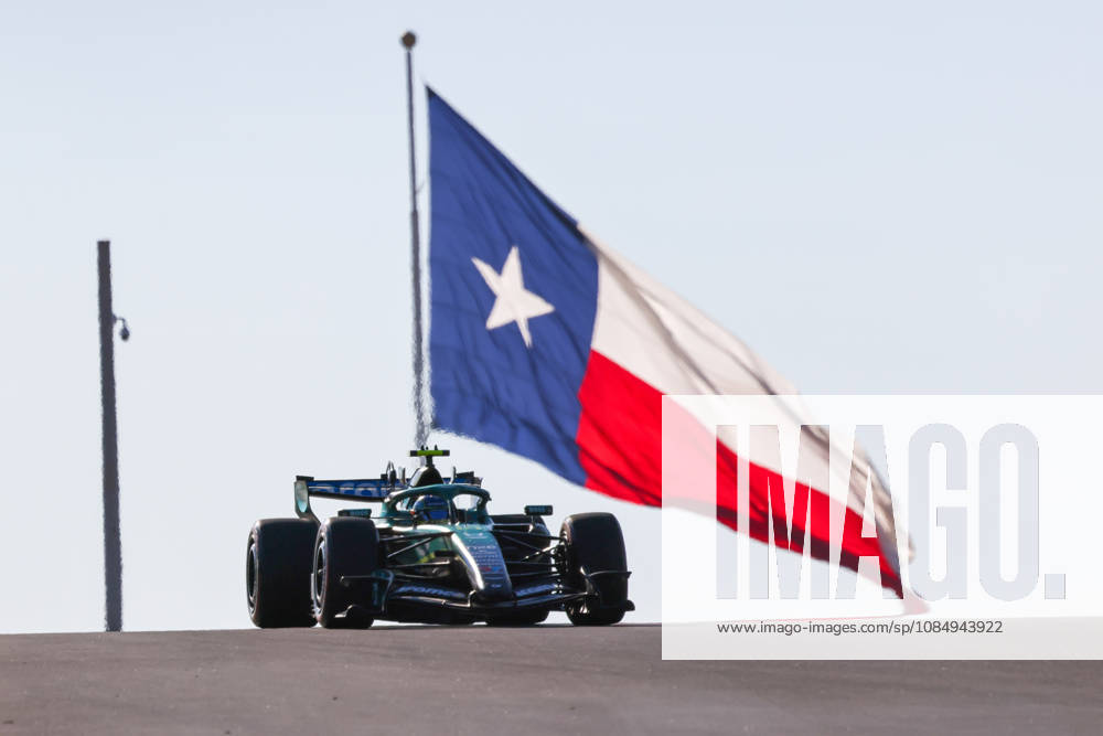 Fernando Alonso from Spain, driving the (14) Aston Martin Aramco F1 Team AMR26 Honda during United States Grand Prix - Austin - Friday - Free Practice 2 at Circuit of the Americas (COTA) in Austin. Italy - ZUMAm313 20261024_zsp_m313_051