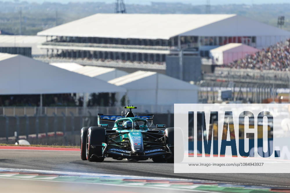 Fernando Alonso from Spain, driving the (14) Aston Martin Aramco F1 Team AMR26 Honda during United States Grand Prix - Austin - Friday - Free Practice 2 at Circuit of the Americas (COTA) in Austin. Italy - ZUMAm313 20261024_zsp_m313_057