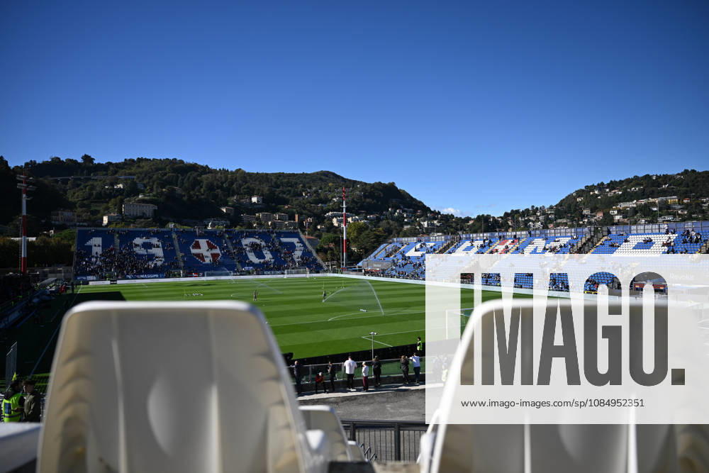 General view of Giuseppe Sinigaglia stadium before the Serie A soccer match between Como Calcio and Sassuolo FC at the Giuseppe Sinigaglia stadium in Como, north Italy - October 24, 2026 - Soccer.