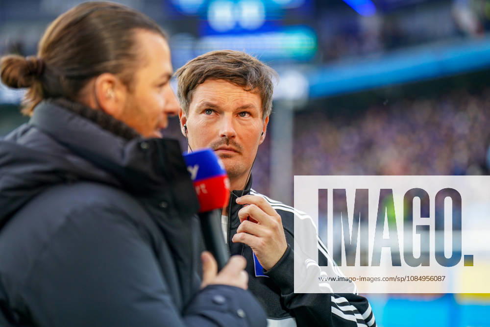 Germany Soccer Bundesliga 2026–2027, Matchday 7: SC Paderborn vs. Hamburger SV at Home Deluxe Arena in Paderborn; Merlin Polzin, Coach; Hamburger SV TV Interview on Sky Sport; Facial Expressions, Emotions