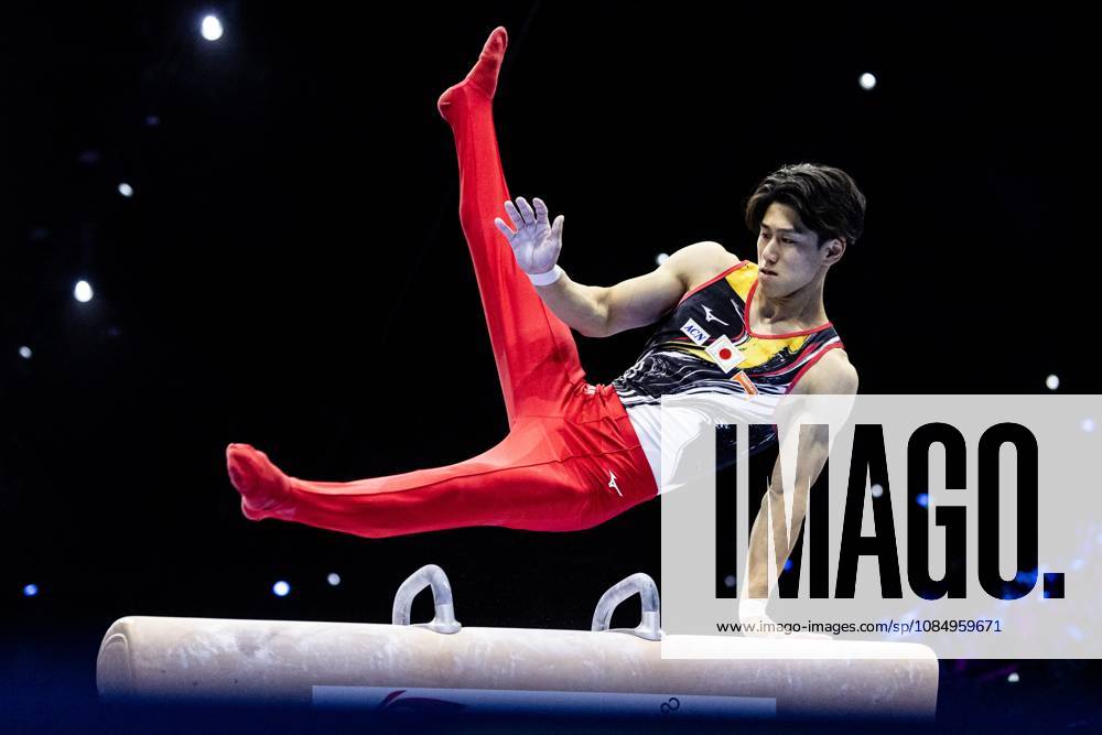 ROTTERDAM - Daiki Hashimoto (JPN) during the vault apparatus final at the World Gymnastics Championships in Rotterdam Ahoy. IRIS VAN DEN BROEK ANP ANPxSportx IVx 573471551 originalFilename: 573471551