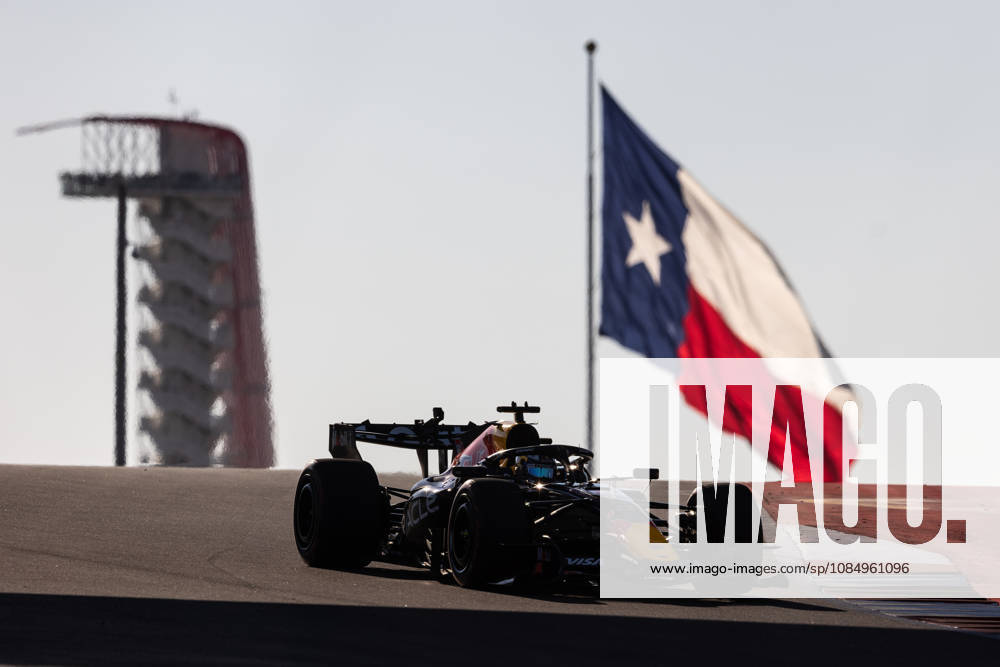 F1 - UNITED STATES GRAND PRIX 2026 03 VERSTAPPEN Max (nld), Red Bull Racing RB22, action during the 2026 Formula 1 United States Grand Prix, 18th round of the 2026 Formula One World Championship, WM, Weltmeisterschaft from October 23 to 25, 2026 on the Circuit of the America, in Austin, Texas, United States of America - AustinUnited States