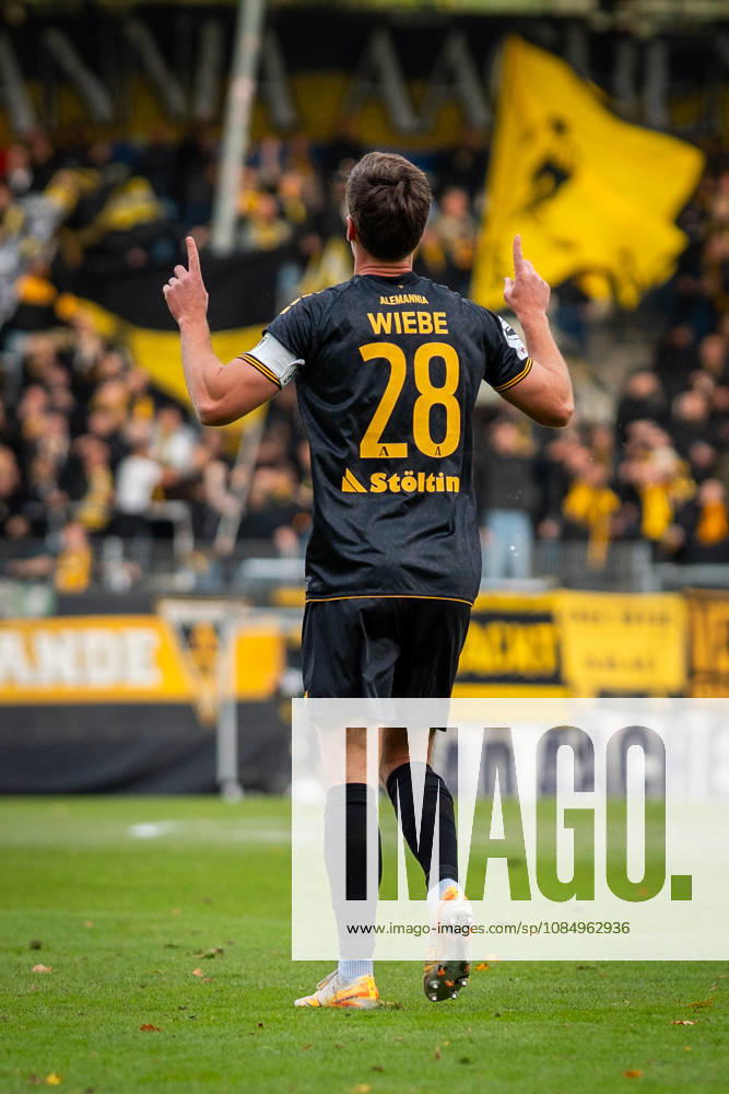 Goal scorer for Aachen (0-1): Danilo Wiebe, Alemannia Aachen, 28; VfB Stuttgart II vs. TSV Alemannia Aachen, soccer, 3rd Division, Matchday 11, 2026–2027 season, October 24, 2026 DFB regulations prohibit any use of photographs as image sequences and or quasi-video VfB Stuttgart II vs. TSV Alemannia Aachen, soccer, 3rd Division, Matchday 11, 2026–2027 season, October 24, 2026, Aspach