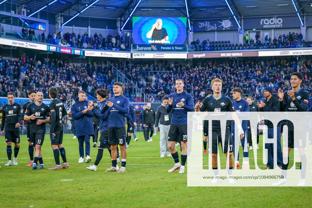 German Soccer Bundesliga 2026–2027, Matchday 7: SC Paderborn vs. Hamburger SV at Home Deluxe Arena in Paderborn—Joy, Excitement, and Celebrations After the Home Victory