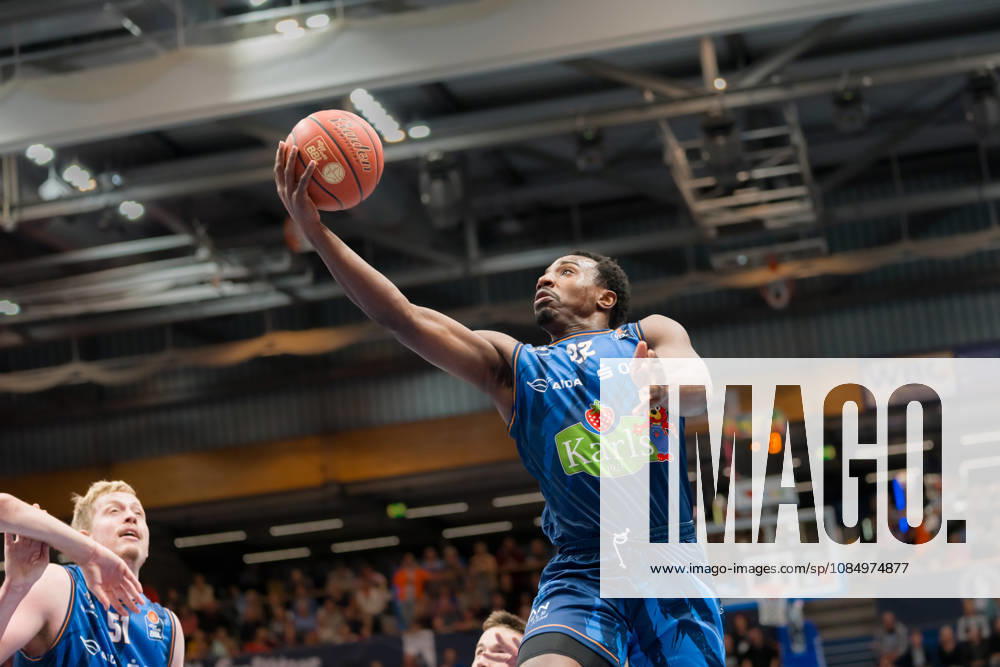 Johnathan Stove Rostock, 22, Syntainics MBC vs. Rostock Seawolves, BBL, Men s Basketball 1st Bundesliga, Matchday 6 of the 2026–27 season, October 24, 2026, Weißenfels Stadthalle, Saxony-Anhalt, Germany