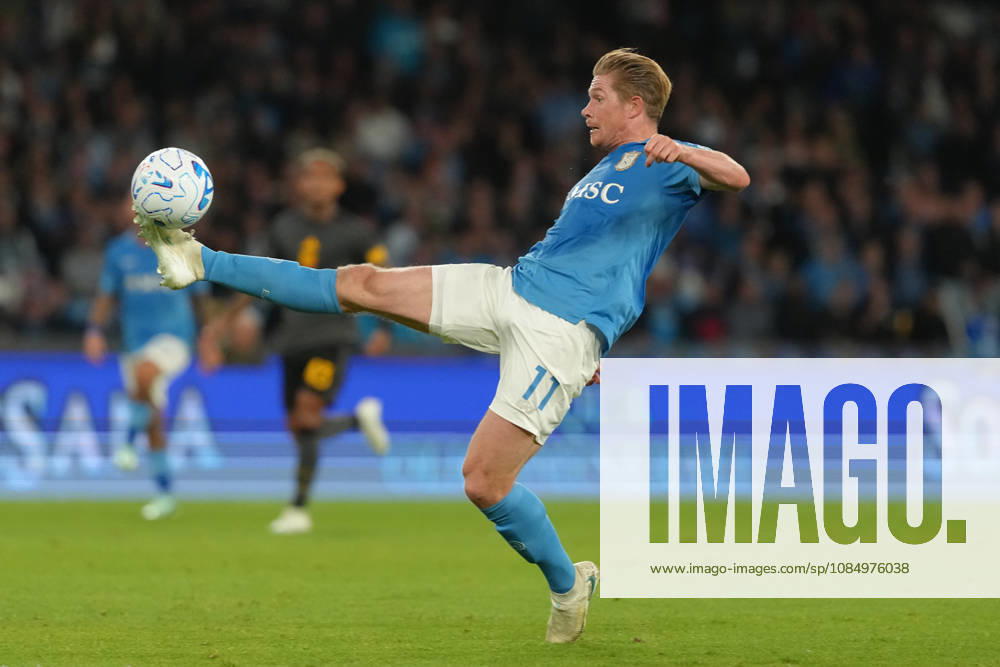 Kevin De Bruyne o SSC Napoli during the Serie A football match between SSC Napoli and AS Roma at Stadio Diego Armando Maradona in Napoli (Italy), October 24, 2026. AntoniettaxBaldassarre