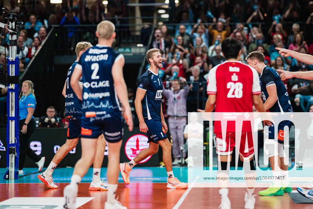 VBL SVG Lüneburg vs. SV Warnemünde, October 24, 2026, Shane Holdaway 1, SVG Lüneburg Volleyball, Bundesliga, Matchday 2, SVG Lüneburg vs. SV Warnemünde on October 24, 2026, at the LKH Arena, Lüneburg