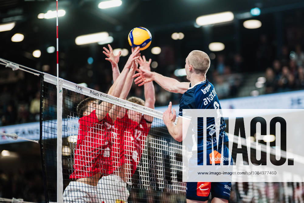 VBL SVG Lüneburg vs. SV Warnemünde, October 24, 2026, Daniel Gruvaeus 2, SVG Lüneburg Volleyball, Bundesliga, Matchday 2, SVG Lüneburg vs. SV Warnemünde on October 24, 2026, at the LKH Arena, Lüneburg