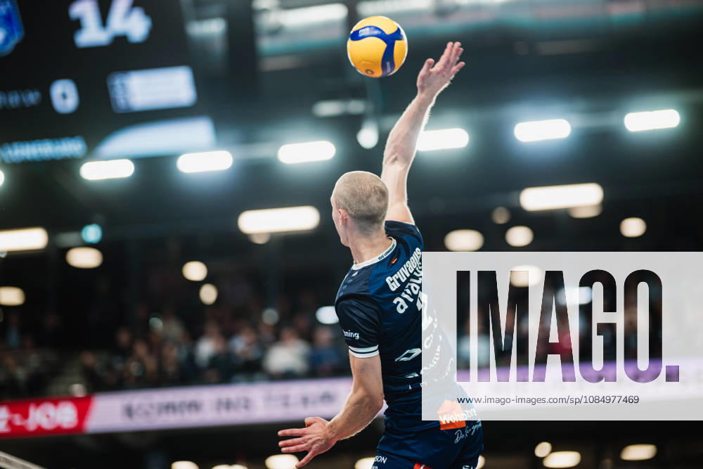 VBL SVG Lüneburg vs. SV Warnemünde, October 24, 2026, Daniel Gruvaeus 2, SVG Lüneburg Volleyball, Bundesliga, Matchday 2, SVG Lüneburg vs. SV Warnemünde on October 24, 2026, at the LKH Arena, Lüneburg