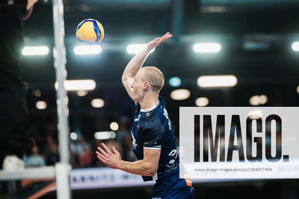 VBL SVG Lüneburg vs. SV Warnemünde, October 24, 2026, Daniel Gruvaeus 2, SVG Lüneburg Volleyball, Bundesliga, Matchday 2, SVG Lüneburg vs. SV Warnemünde on October 24, 2026, at the LKH Arena, Lüneburg