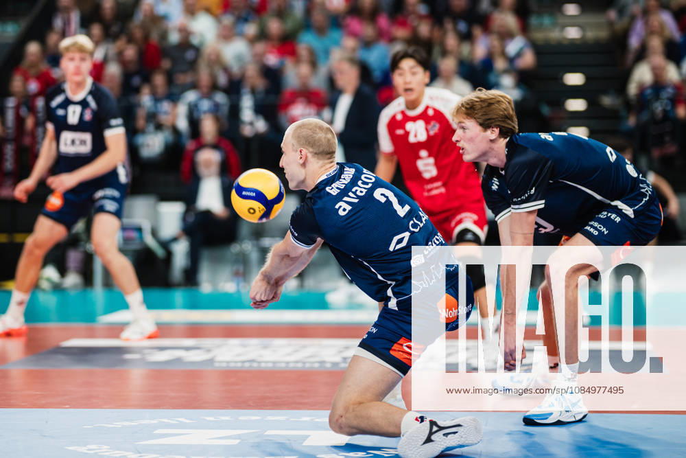 VBL SVG Lüneburg vs. SV Warnemünde, October 24, 2026, Daniel Gruvaeus 2, SVG Lüneburg will play in the Volleyball Bundesliga, Matchday 2: SVG Lüneburg vs. SV Warnemünde on October 24, 2026, at the LKH Arena in Lüneburg