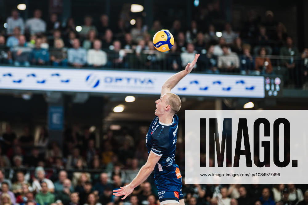 VBL SVG Lüneburg vs. SV Warnemünde, October 24, 2026, Daniel Gruvaeus 2, SVG Lüneburg Volleyball, Bundesliga, Matchday 2, SVG Lüneburg vs. SV Warnemünde on October 24, 2026, at the LKH Arena, Lüneburg