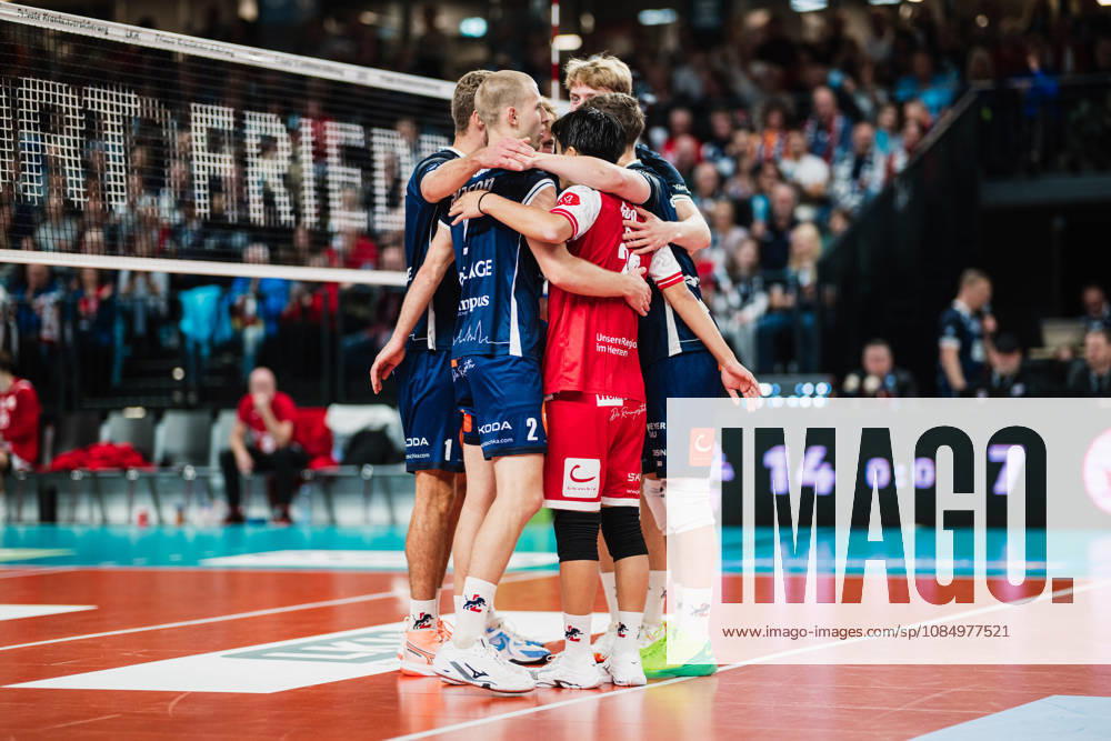 VBL: SVG Lüneburg vs. SV Warnemünde, October 24, 2026. SVG Lüneburg is in the Volleyball Bundesliga, Matchday 2: SVG Lüneburg vs. SV Warnemünde on October 24, 2026, at the LKH Arena in Lüneburg.