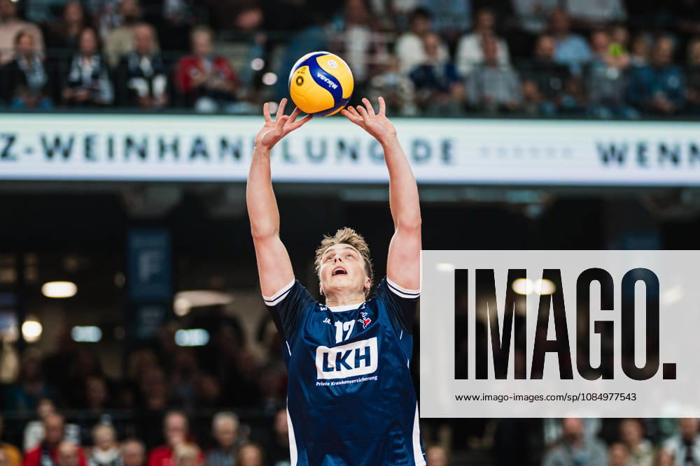 VBL SVG Lüneburg vs. SV Warnemünde, October 24, 2026, Santeri Välimaa 12, SVG Lüneburg Volleyball, Bundesliga, Matchday 2, SVG Lüneburg vs. SV Warnemünde on October 24, 2026, at the LKH Arena, Lüneburg