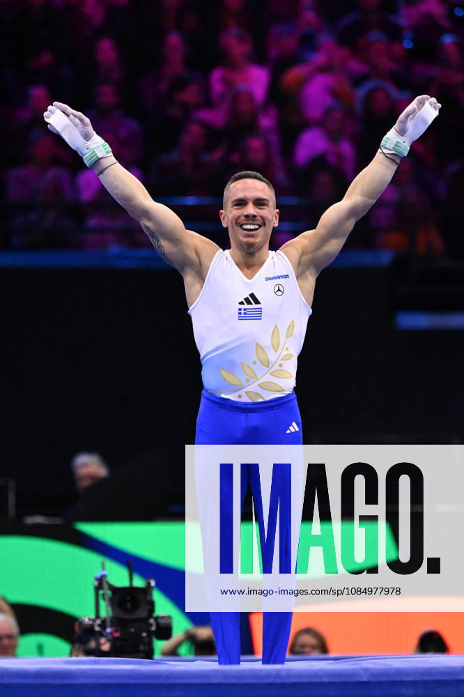 IPA90122512 - PETROUNIAS Eleftherios (GRE) performs on the rings during the 54th Artistic Gymnastics World Championships in Rotterdam, Netherlands, on October 24, 2026
