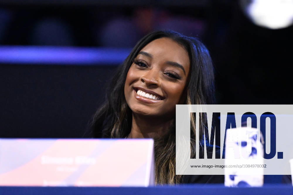 IPA90122524 - Simone Biles (USA), VIP Guest at the 54th Artistic Gymnastics World Championships, Gymnastics in Rotterdam, Netherlands