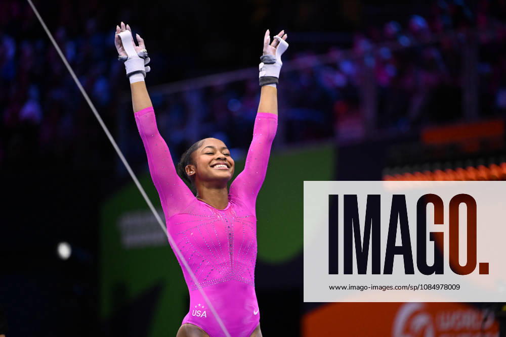 IPA90122527 - BLAKELY Skye (USA) on the uneven bars during the 54th Artistic Gymnastics World Championships in Rotterdam, Netherlands, on October 24, 2026