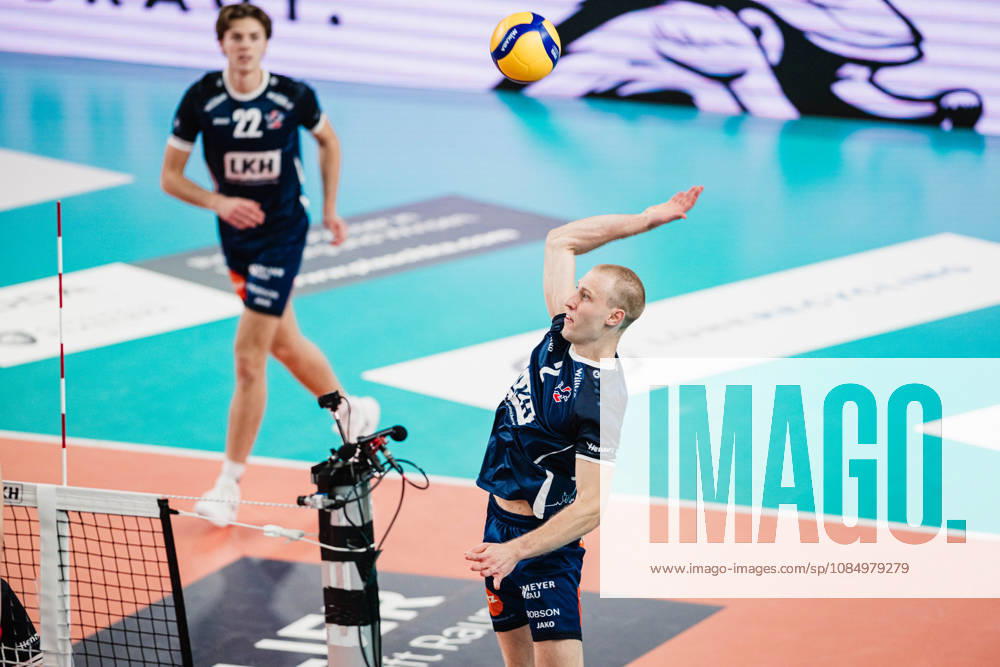 VBL SVG Lüneburg vs. SV Warnemünde, October 24, 2026, Daniel Gruvaeus 2, SVG Lüneburg Volleyball, Bundesliga, Matchday 2, SVG Lüneburg vs. SV Warnemünde on October 24, 2026, at the LKH Arena, Lüneburg