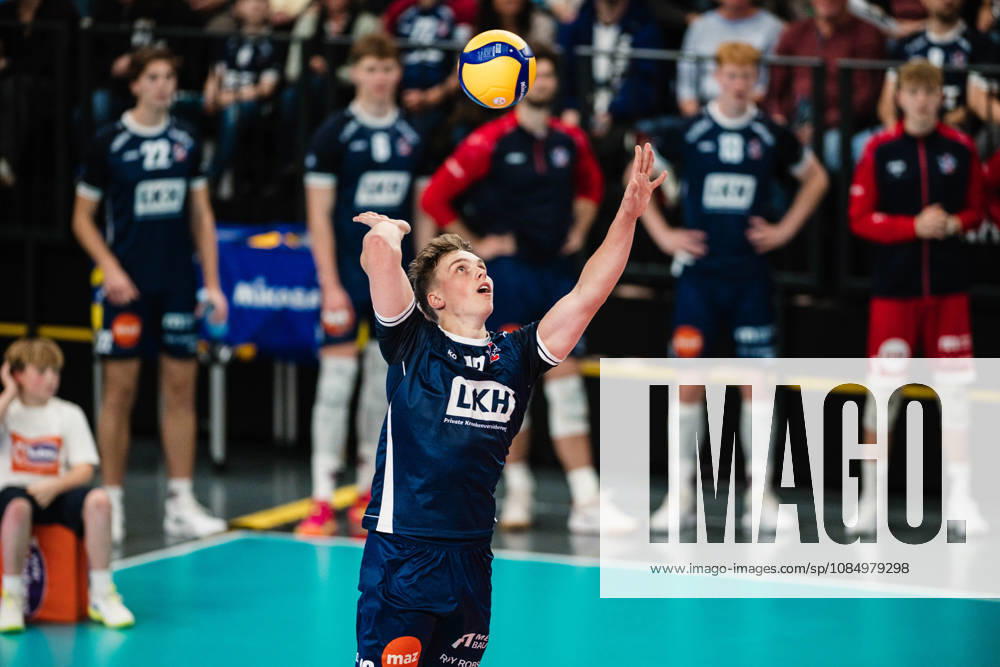 VBL SVG Lüneburg vs. SV Warnemünde, October 24, 2026, Santeri Välimaa 12, SVG Lüneburg Volleyball, Bundesliga, Matchday 2, SVG Lüneburg vs. SV Warnemünde on October 24, 2026, at the LKH Arena, Lüneburg
