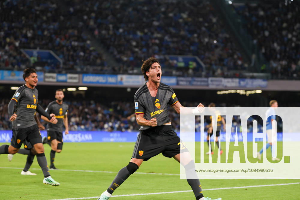 Goal the Antonio Vergara OF SSC Napoli during the football match on 24 10 2026Ã¢â‚¬part of the 2026 27 Italian Serie A championshipÃ¢â‚¬held in Naples at the Stadio Diego Armando Maradona between SSC Napoli and AS Roma Napoli ITALIA - ZUMAs236 20261024_aap_s236_128