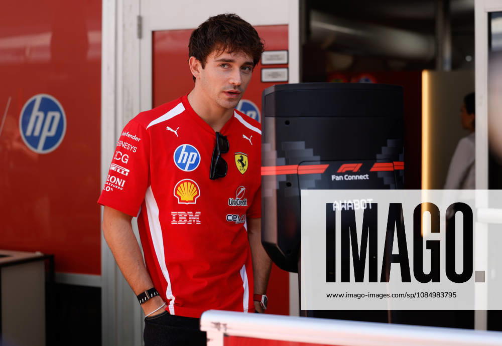 F1 Grand Prix USA - Saturday Arrivals Charles Leclerc speaks to fans through the Awabot in the paddock ahead of the Formula 1 MSC Cruises United States Grand Prix at Circuit of the Americas in Austin, Texas, United States, on October 24, 2026. Austin Texas United States