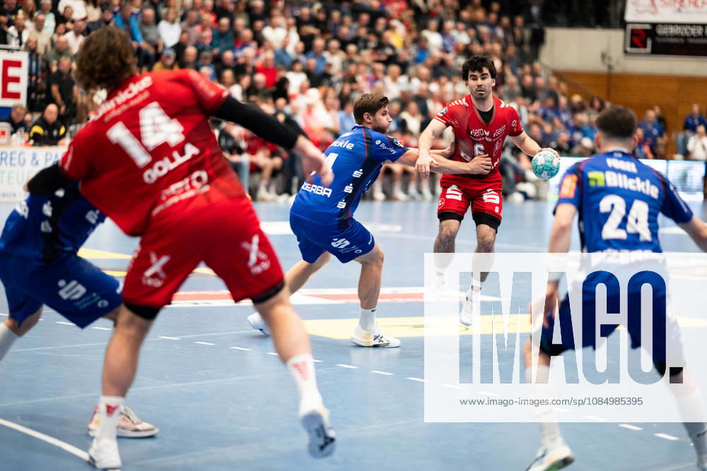 Mex Raguse, HBW Balingen Weilstetten, 06, Creative Playmaker, HBW Balingen Weilstetten vs. MT Melsungen (GER), Opel 1 Handball Bundesliga, Championship, Matchday 10, 2026–2027 Season, October 24, 2026, Eibner Press Photo Andreas Ulmer HBW Balingen Weilstetten vs. MT Melsungen GER, Opel 1 Handball Bundesliga, Championship, Matchday 10, 2026–2027 Season, October 24, 2026, Balingen