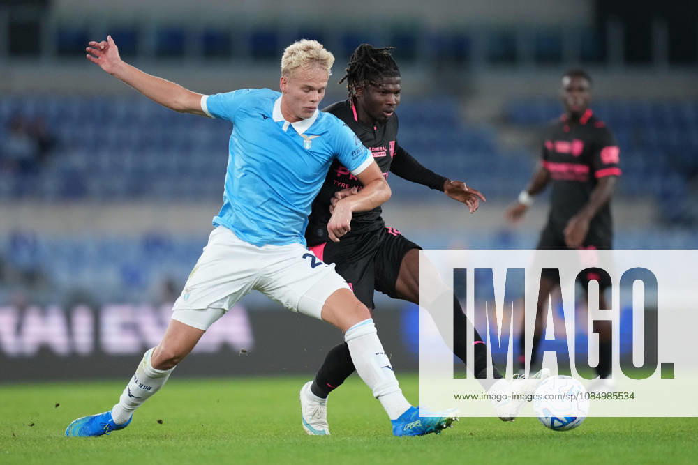 Parma’s El Bilal Toure Lazio’s Oliver Provstgaard during the Serie A EniLive soccer match between Lazio and Parma at the Rome s Olympic stadium, Italy - Saturday October 23, 2026 - Soccer ( Photo by Alfredo Falcone LaPresse )