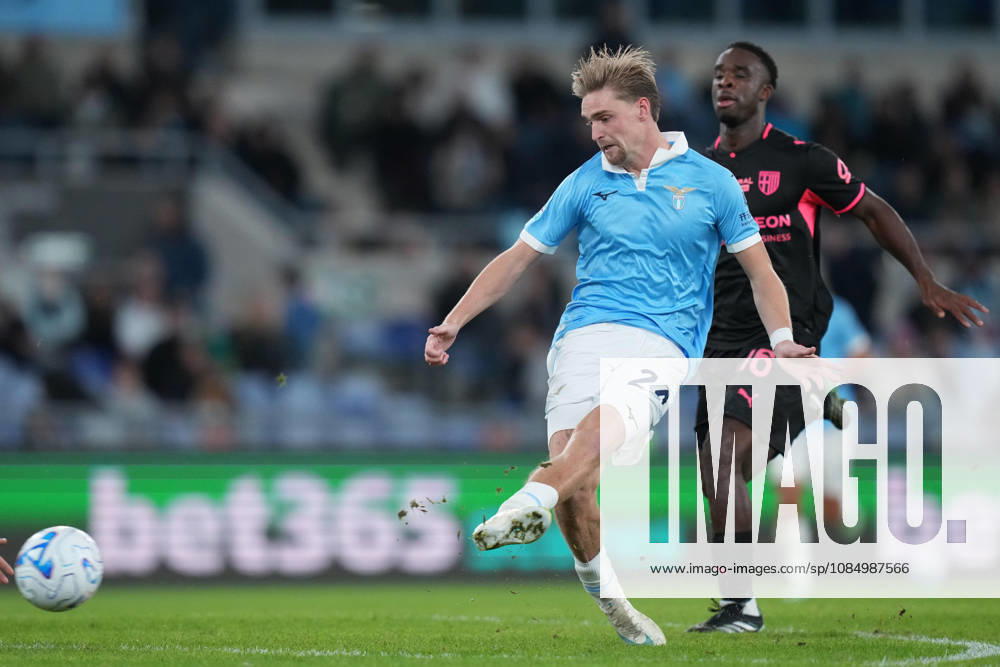Lazio’s Kenneth Taylor gol during the Serie A EniLive soccer match between Lazio and Parma at the Rome s Olympic stadium, Italy - Saturday October 23, 2026 - Soccer ( Photo by Alfredo Falcone LaPresse )