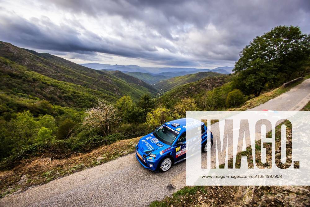 AUTO - CRITERIUM DES CEVENNES 2026 e1 RABILLOUD Melvin, MAHINC Enzo, Alpine A290 Rallye, action during the Critérium des Cévennes 2026, 8th round of the Championnat de France des Rallyes 2026, from October 23 to 24, 2026 in Brissac, France - BrissacFrance