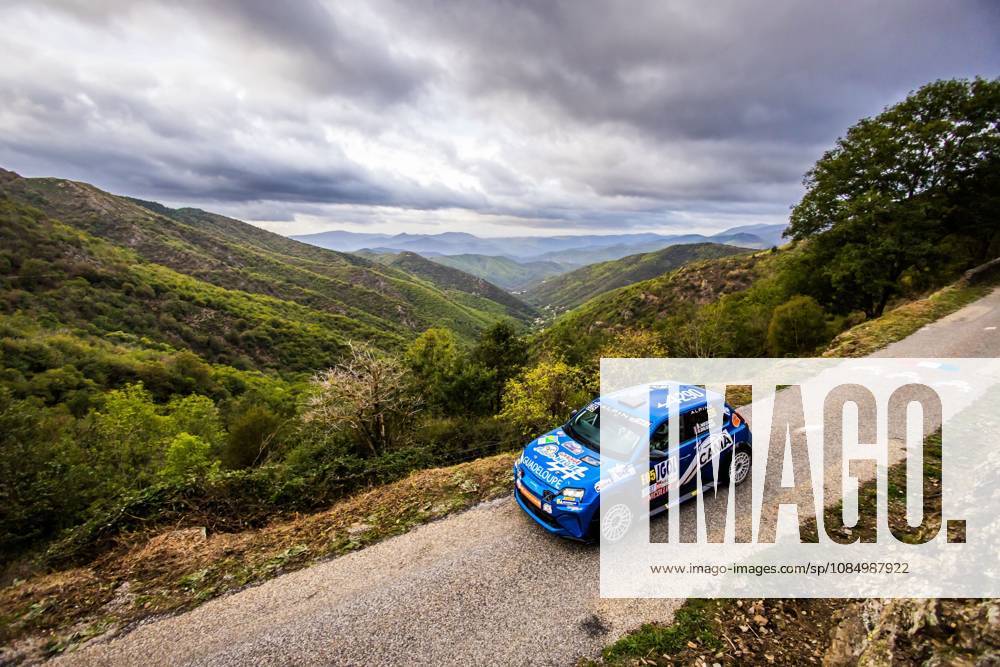 AUTO - CRITERIUM DES CEVENNES 2026 e5 NEGRE Sandro, GAUSSENS Gilles, Alpine A290 Rallye, action during the Critérium des Cévennes 2026, 8th round of the Championnat de France des Rallyes 2026, from October 23 to 24, 2026 in Brissac, France - BrissacFrance