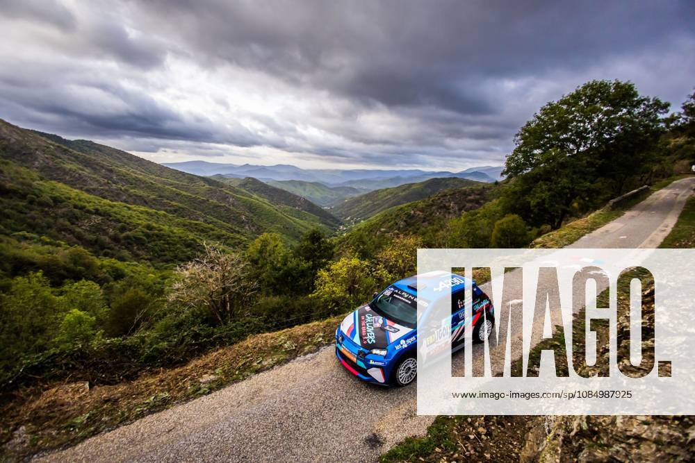 AUTO - CRITERIUM DES CEVENNES 2026 e7 CHALVIN Emma, BORDERIE Amandine, Alpine A290 Rallye, action during the Critérium des Cévennes 2026, 8th round of the Championnat de France des Rallyes 2026, from October 23 to 24, 2026 in Brissac, France - BrissacFrance