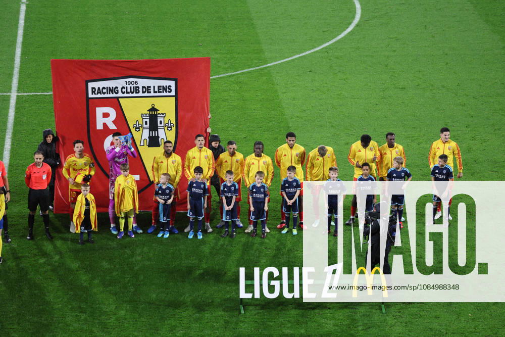 Equipe du RC Lens lors du match RC Lens vs Paris FC, Ligue 1, stade Bollaert-Delelis, le 24 octobre 2026 - photo Laurent Sanson PsnewZ