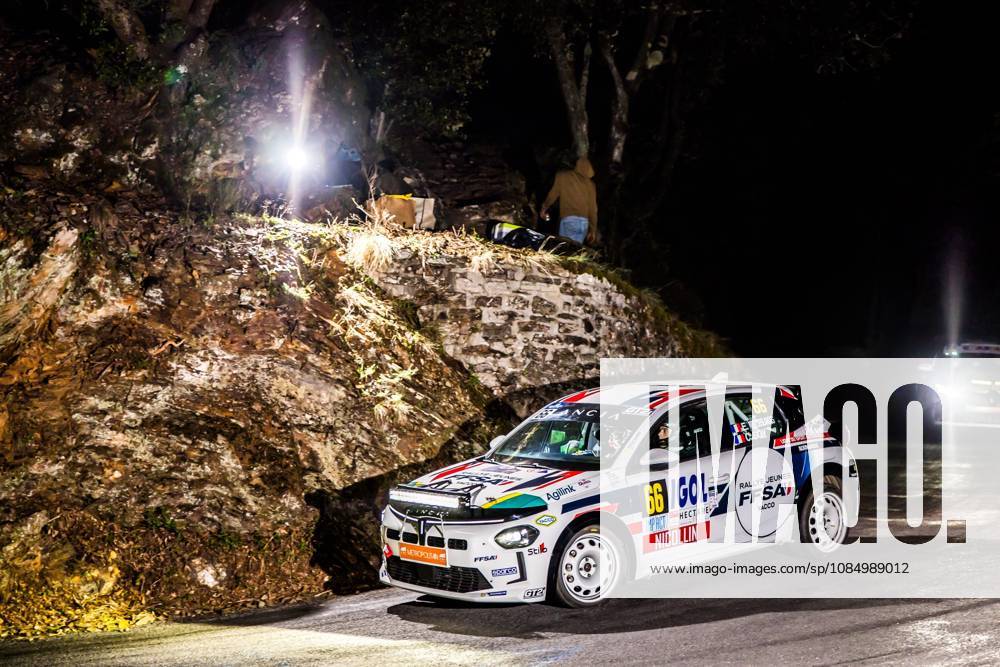 AUTO - CRITERIUM DES CEVENNES 2026 66 NOEL DESLANDES Enzo, SOY Clément, Lancia Ypsilon FR6, action during the Critérium des Cévennes 2026, 8th round of the Championnat de France des Rallyes 2026, from October 23 to 24, 2026 in Brissac, France - BrissacFrance