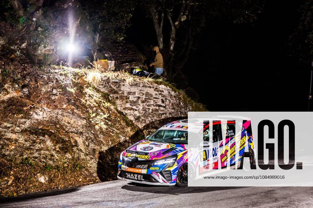 AUTO - CRITERIUM DES CEVENNES 2026 24 BENOIT Clémentine, DE BOLLE Eric, Renault Clio Rally3, action during the Critérium des Cévennes 2026, 8th round of the Championnat de France des Rallyes 2026, from October 23 to 24, 2026 in Brissac, France - BrissacFrance