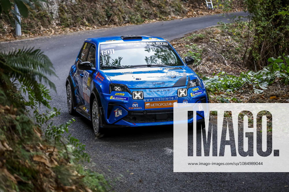 AUTO - CRITERIUM DES CEVENNES 2026 E1 RABILLOUD Melvin, MAHINC Enzo, Alpine A290 Rallye, action during the Critérium des Cévennes 2026, 8th round of the Championnat de France des Rallyes 2026, from October 23 to 24, 2026 in Brissac, France -
