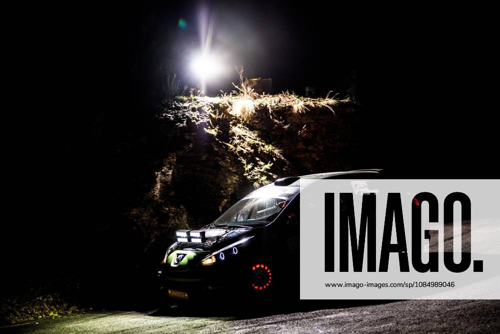 AUTO - CRITERIUM DES CEVENNES 2026 94 FLENET Tom, BAIET Maxime, Peugeot 207 RC, action during the Critérium des Cévennes 2026, 8th round of the Championnat de France des Rallyes 2026, from October 23 to 24, 2026 in Brissac, France - BrissacFrance