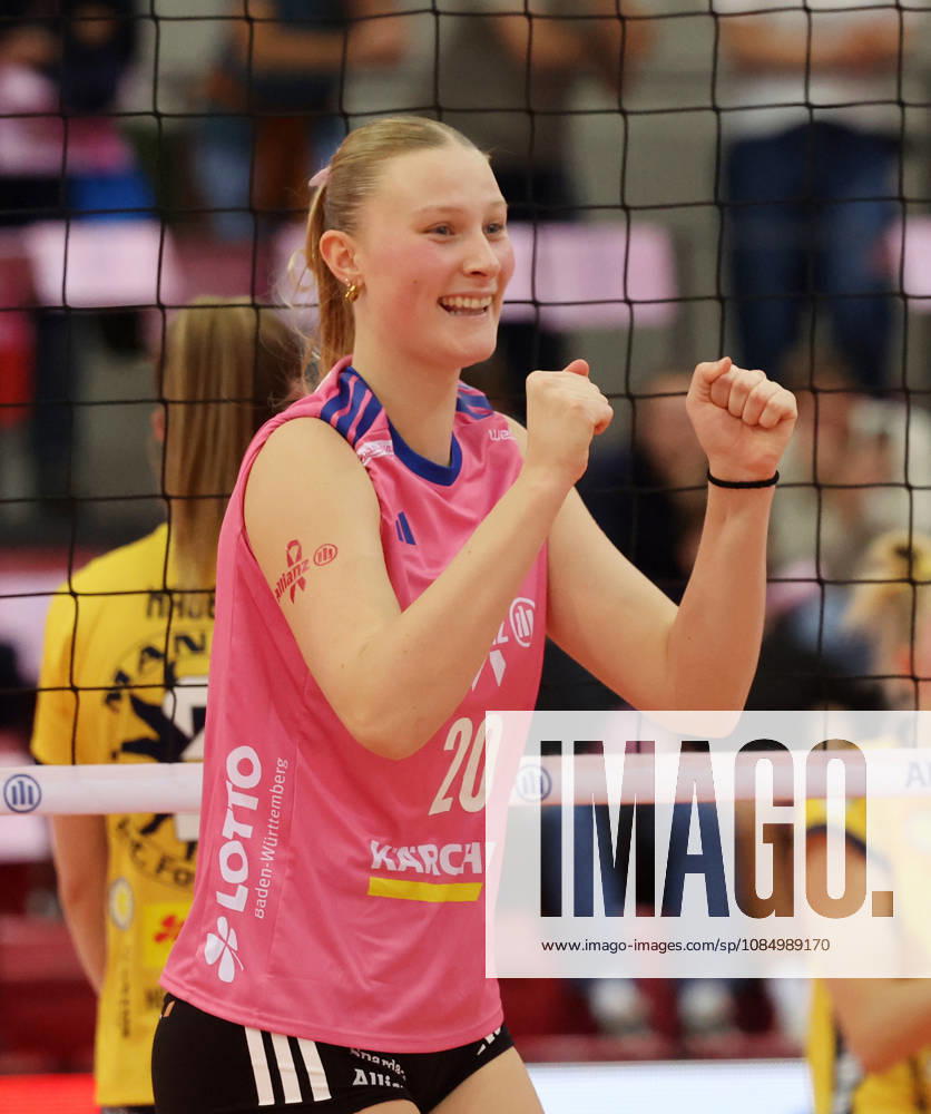 Stuttgart, DEKRA Bundesliga Volleyball: Allianz MTV Stuttgart vs. VfB Suhl LOTTO Thüringen, Marie Steinhilber, Stuttgart