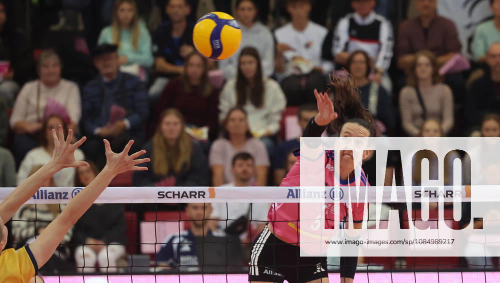 Stuttgart, DEKRA Bundesliga Volleyball: Allianz MTV Stuttgart vs. VfB Suhl LOTTO Thüringen, Lydia Grote (Stgt)