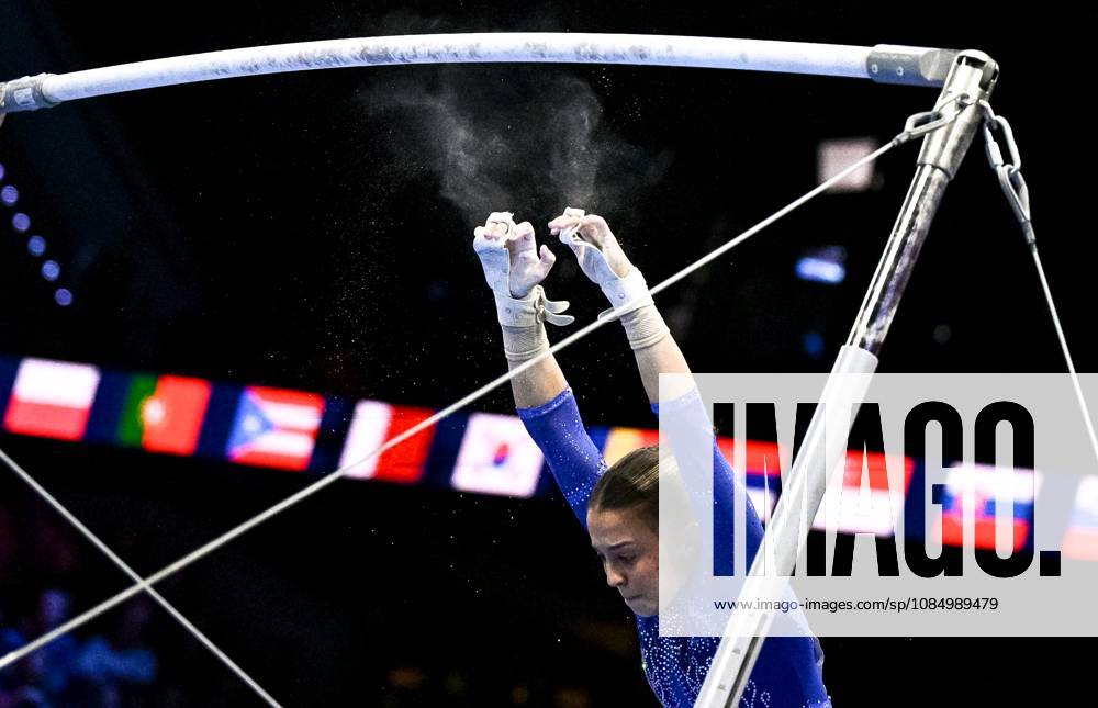 Netherlands Artistic Gymnastics World Championships 9272495 24.10.2026 Italy s Giulia Perotti falls while competing in the women s uneven bars final at the 2026 World Artistic Gymnastics Championships in Rotterdam, the Netherlands. Alexey Filippov Sputnik Rotterdam Netherlands