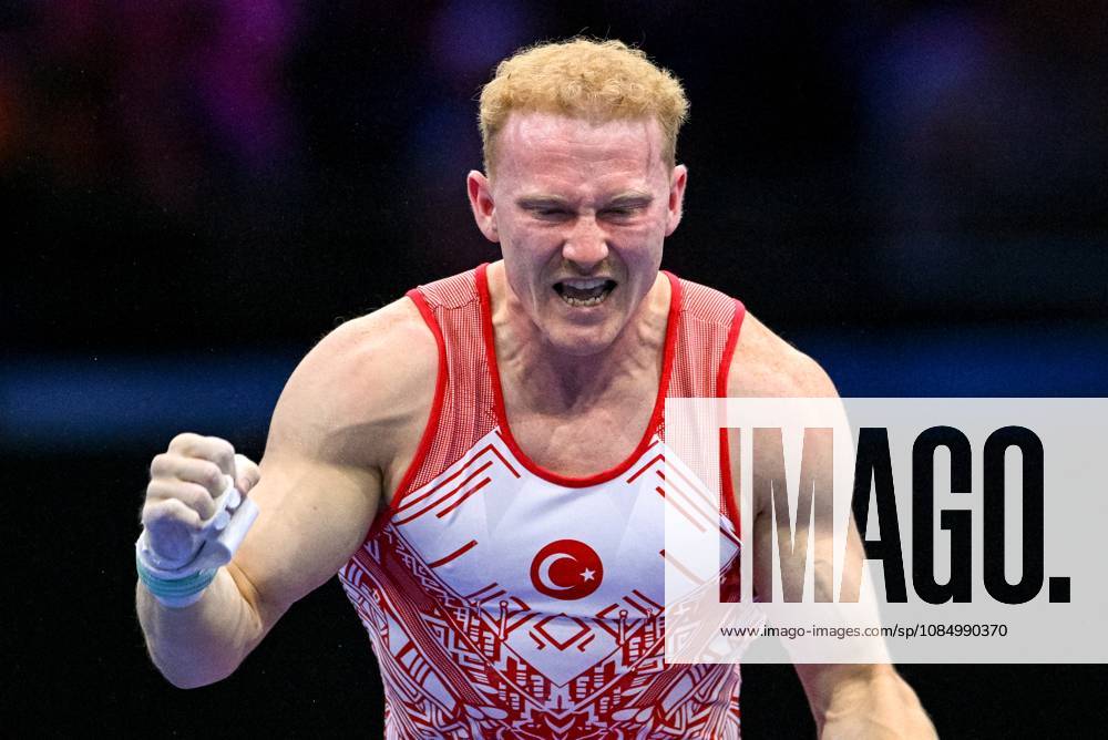 Netherlands Artistic Gymnastics World Championships 9272507 24.10.2026 Turkey s Mehmet Ayberk Kosak reacts after competing in the men s rings final at the 2026 World Artistic Gymnastics Championships in Rotterdam, the Netherlands. Alexey Filippov Sputnik Rotterdam Netherlands