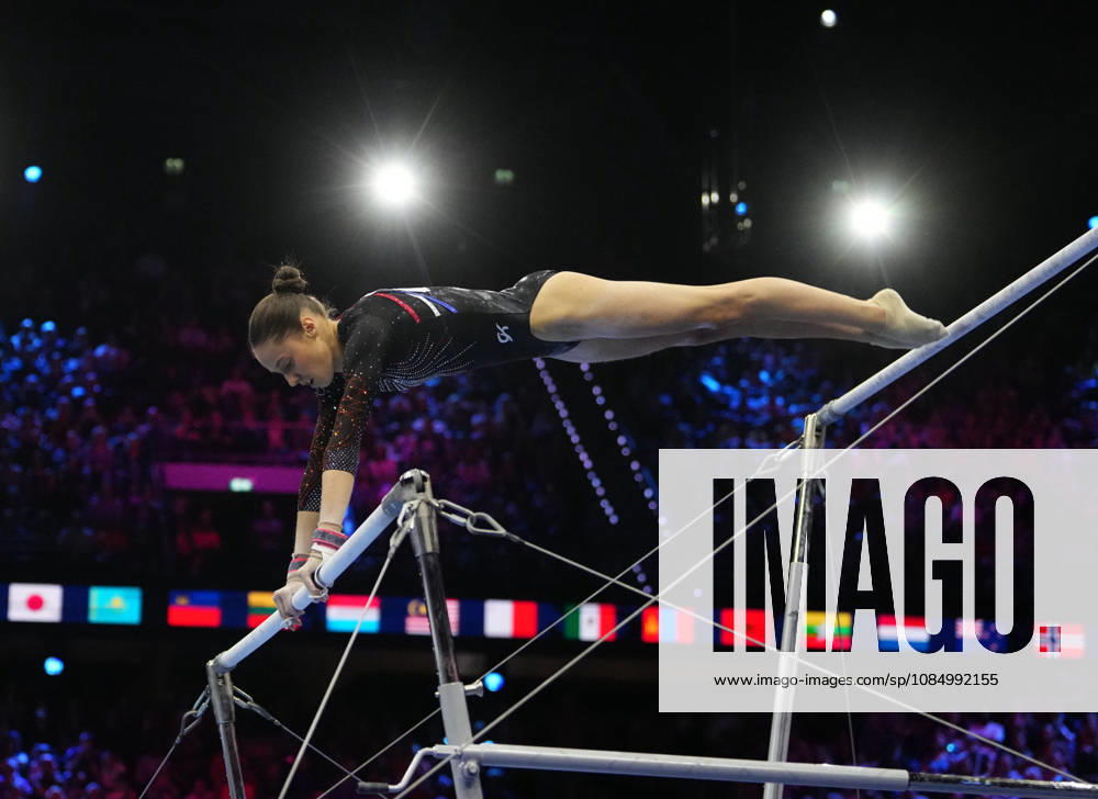 Naomi Visser of the Netherlands during the artistic gymnastics competition on Day 8 of the World Championships at Ahoy in Rotterdam, the Netherlands, on October 24, 2026. DeFodi Images
