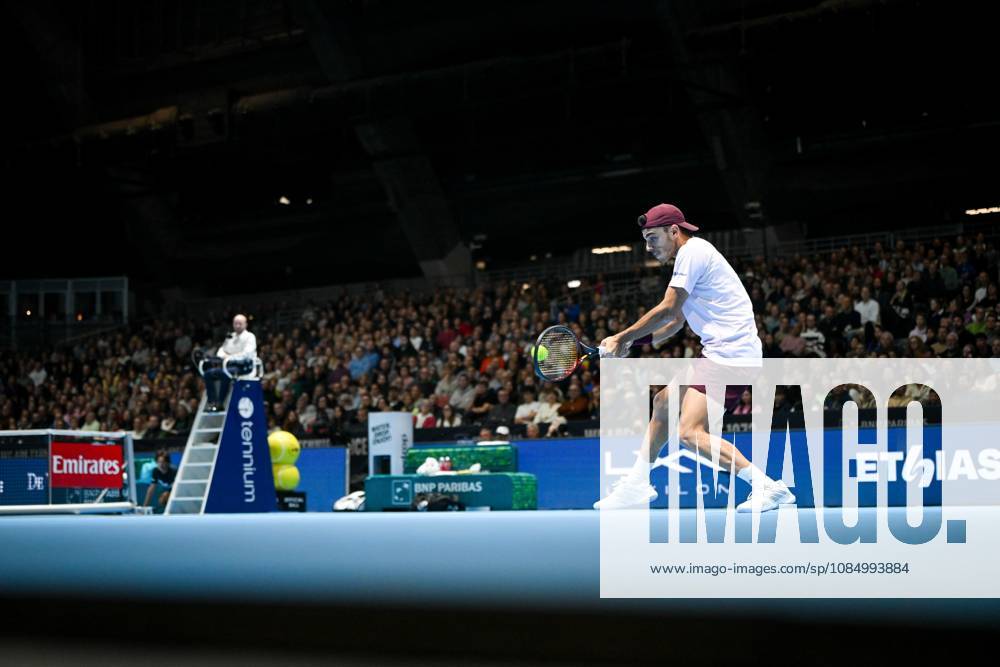 Argentinian Francisco Cerundolo pictured in action during of the European Open ATP, Tennis Herren tennis tournament in Brussels, on Saturday 24 October 2026. This year s edition of the tournament is taking place from 17 to 25 October ELIASxROM x190880513x
