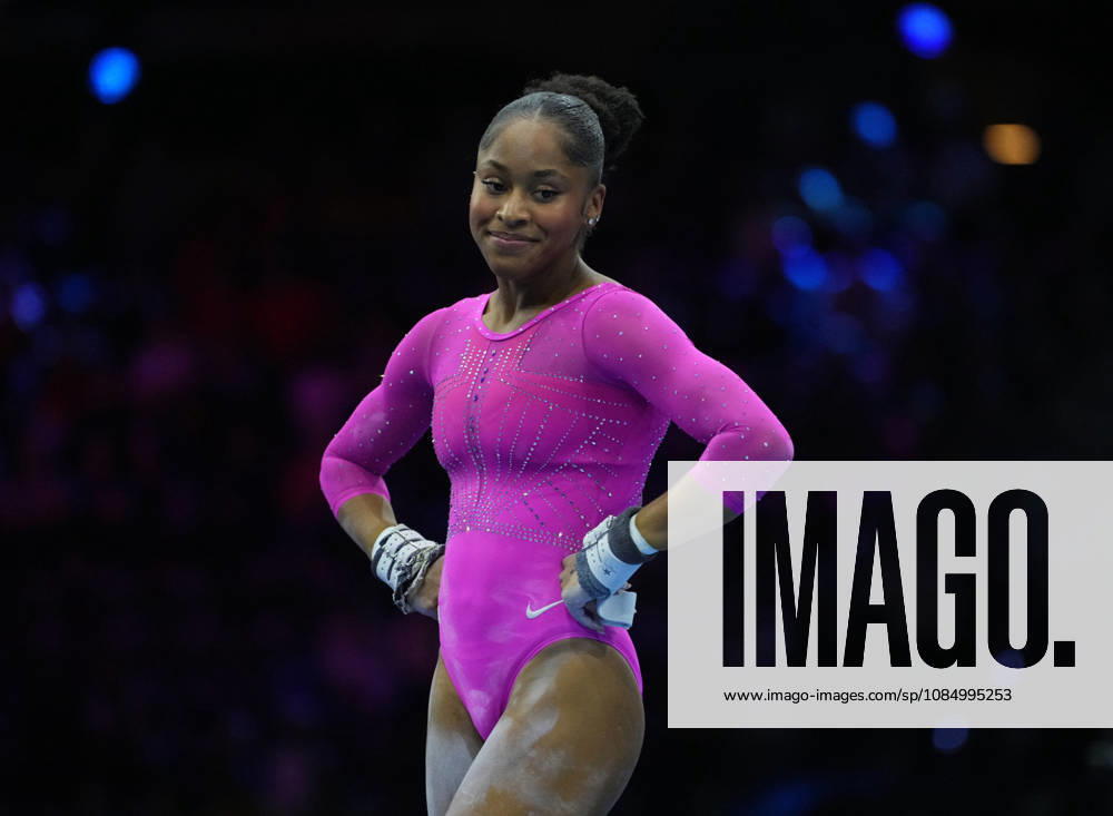 Skye Blakely of the U.S. on the uneven bars during the artistic gymnastics competition on Day 8 of the World Championships at Ahoy in Rotterdam, Netherlands, on October 24, 2026. DeFodi Images