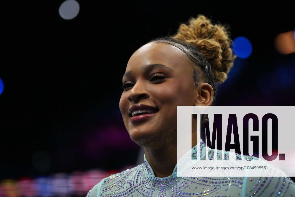 Rebeca Andrade of Brazil on the vault during the artistic gymnastics competition on Day 8 of the World Championships at Ahoy in Rotterdam, Netherlands, on October 24, 2026. DeFodi Images