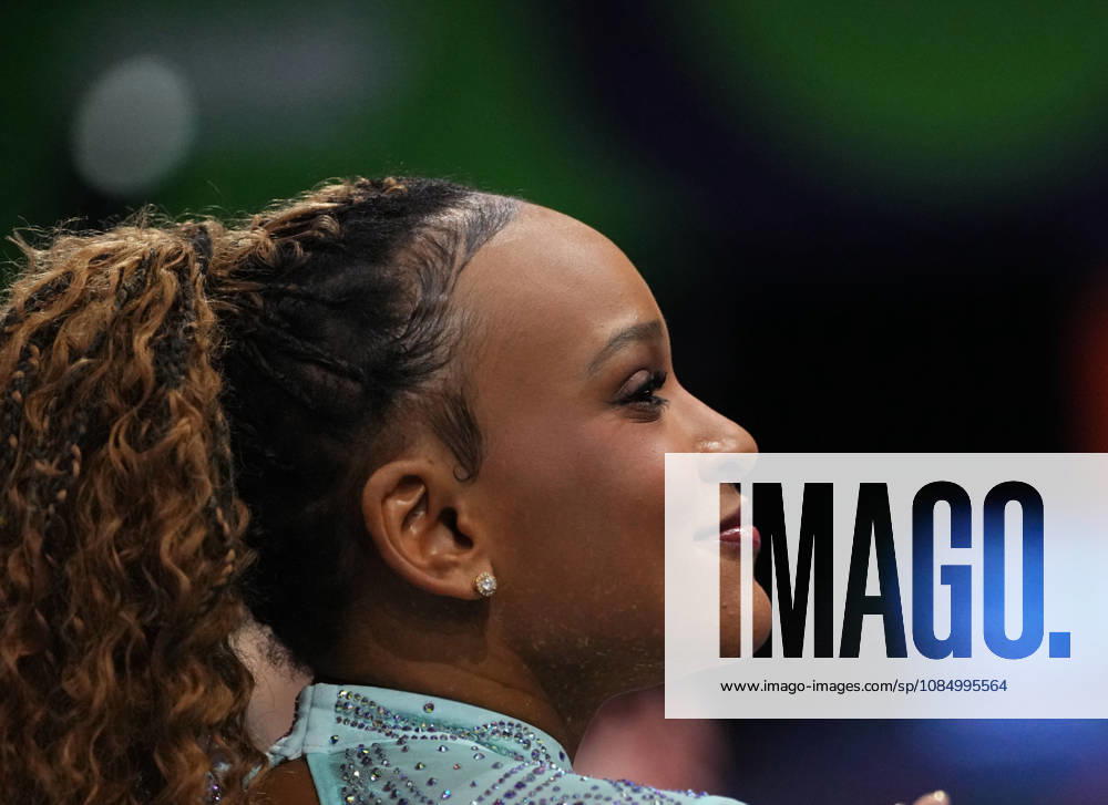 Rebeca Andrade of Brazil on the vault during the artistic gymnastics competition on Day 8 of the World Championships at Ahoy in Rotterdam, Netherlands, on October 24, 2026. DeFodi Images