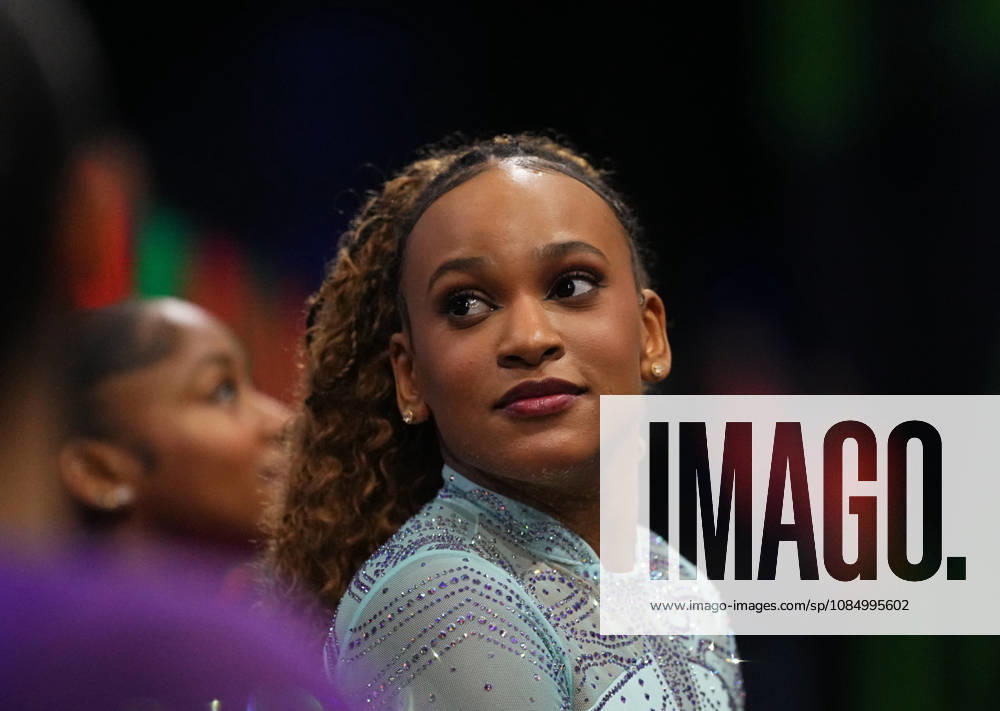 Rebeca Andrade of Brazil on the vault during the artistic gymnastics competition on Day 8 of the World Championships at Ahoy in Rotterdam, Netherlands, on October 24, 2026. DeFodi Images