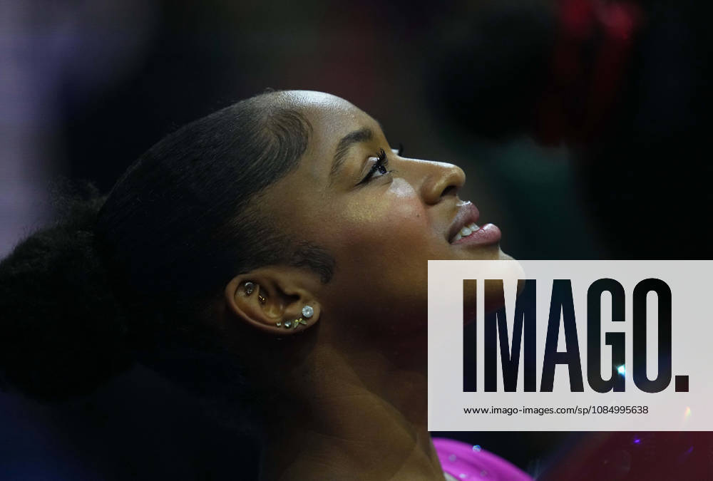 Skye Blakely of the U.S. on the vault during the artistic gymnastics competition on Day 8 of the World Championships at Ahoy in Rotterdam, Netherlands, on October 24, 2026. DeFodi Images